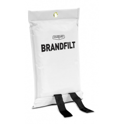 Brandfilt, hvid, 120 x 180 - 1