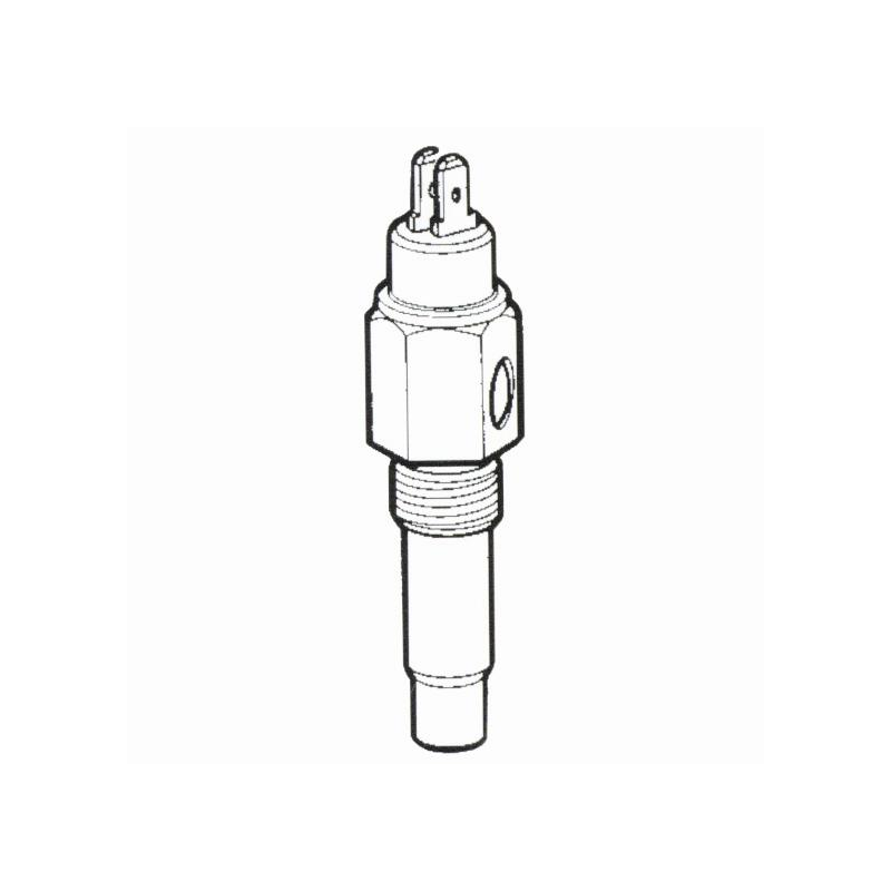 VDO temperatursensor 1 polet med alarm - 1