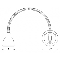 CABIN-lampa med flexarm - 1