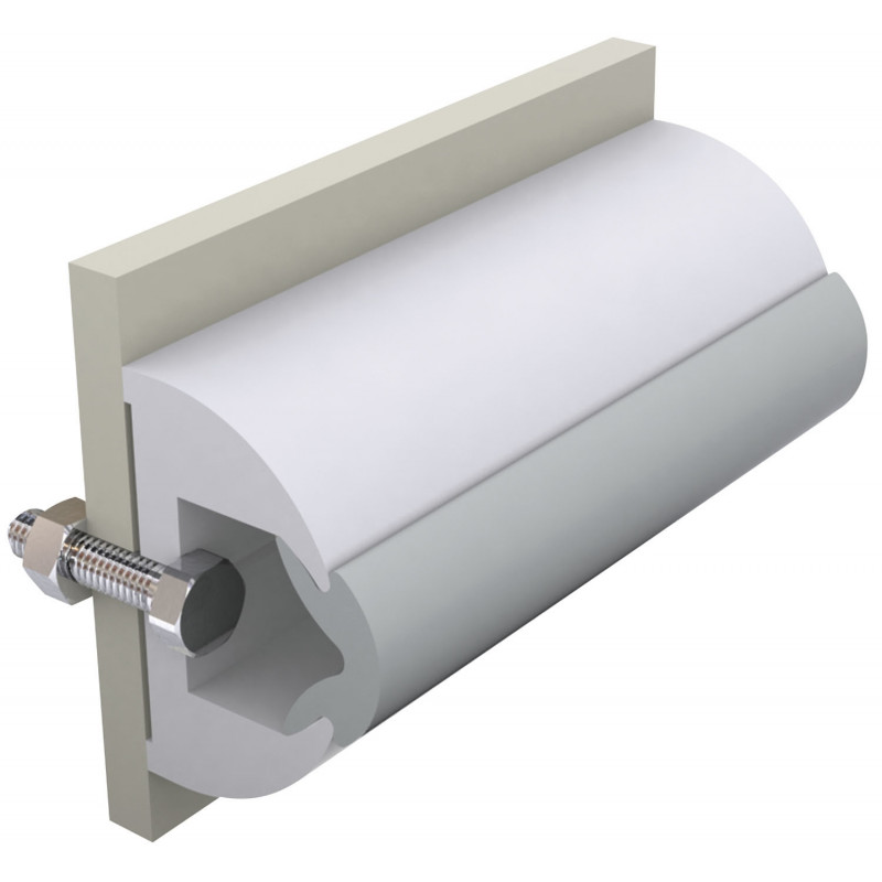 Base profile for rubbing strake