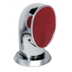 VETUS cowl ventilator JERRY, 75 mm, SS 316, red interior