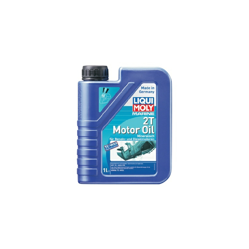 Liqui Moly 2T helsyntetisk marin motorolja - 1