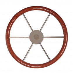 VETUS steering wheel with mahogany rim, 550 mm - 21"