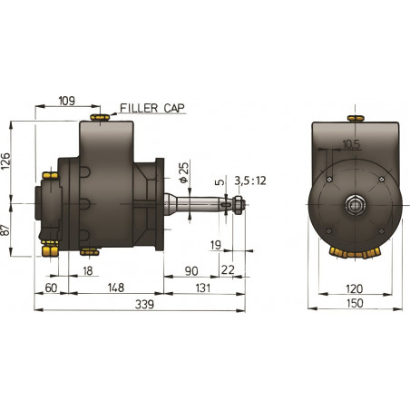 Pump typ MTP089B