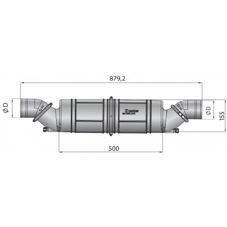 Waterlock/ muffler