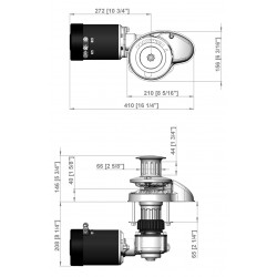 RC8-6 165TDC 12V Capstan