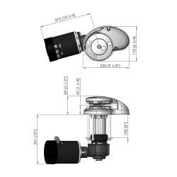 RC8-8 12V kapstan