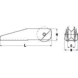 Fixed Bow Roller 1