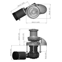 MAXWELL RC12-12 HYD Kapstan