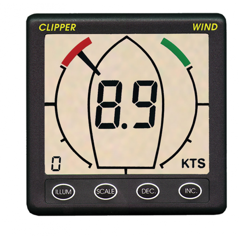 Clipper vindinstrument inkl. pulsgivare - 1