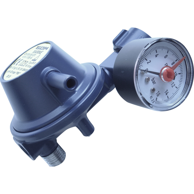 Marineregulator med manometer - 1