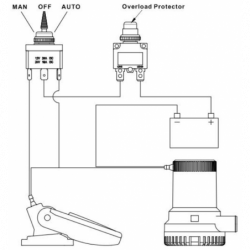 Seaflo flydekontakt 20A - 1