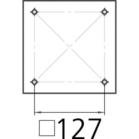 Pedestal fixed height