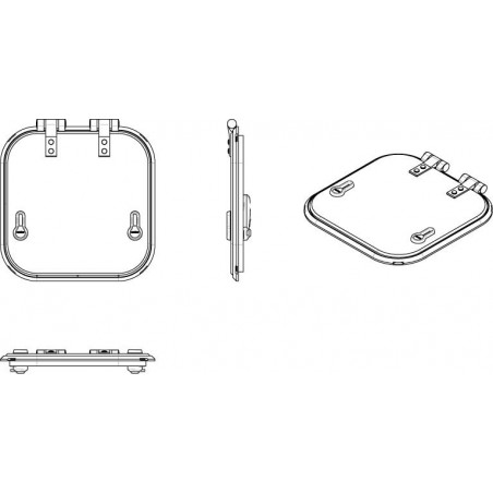 Planus deck hatch