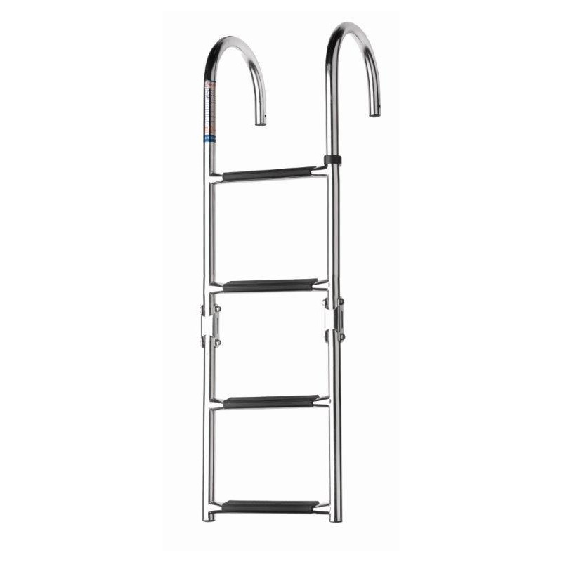 Swim ladder, SS316, 4 steps