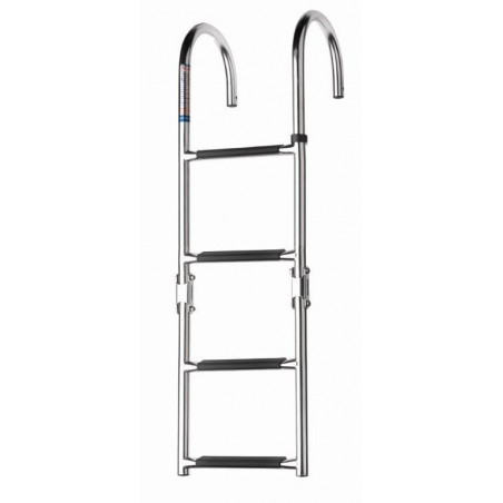 Swim ladder, SS316, 4 steps