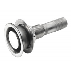 AIR-VENT NIPPLE S/S 316 FOR HOSE Ø 16 MM STRAIGHT