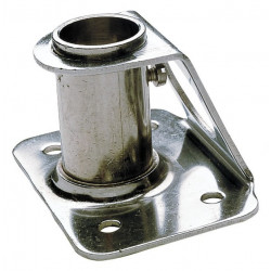 Stainless steel (AISI 316) stanchion socket