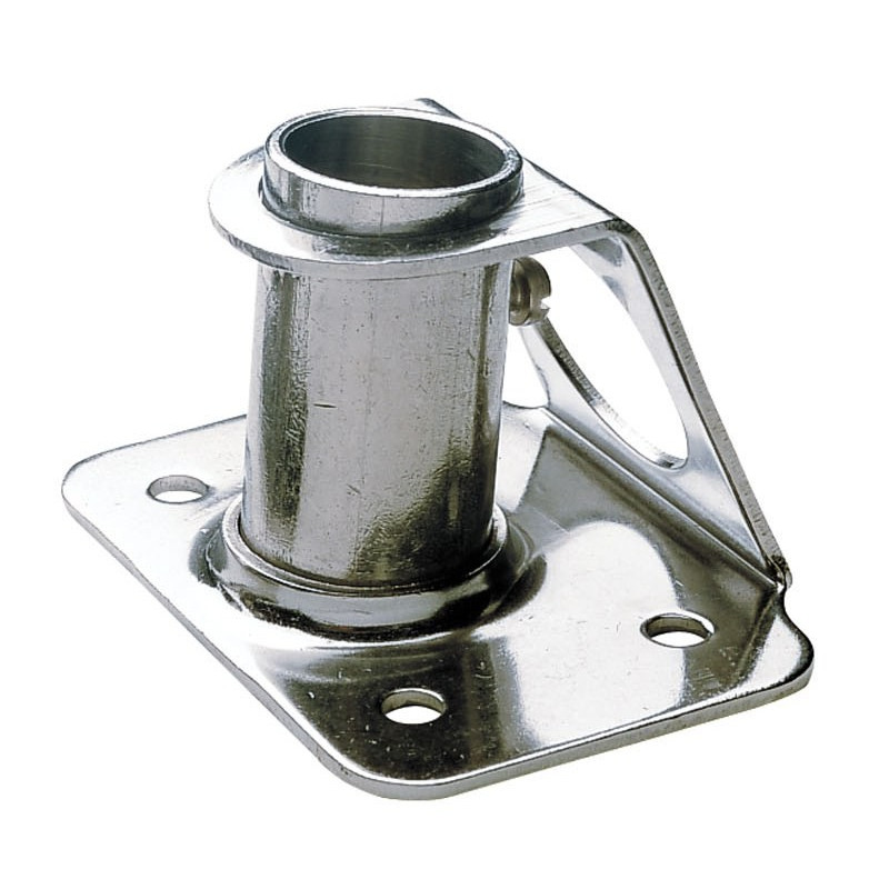 Stainless steel (AISI 316) stanchion socket