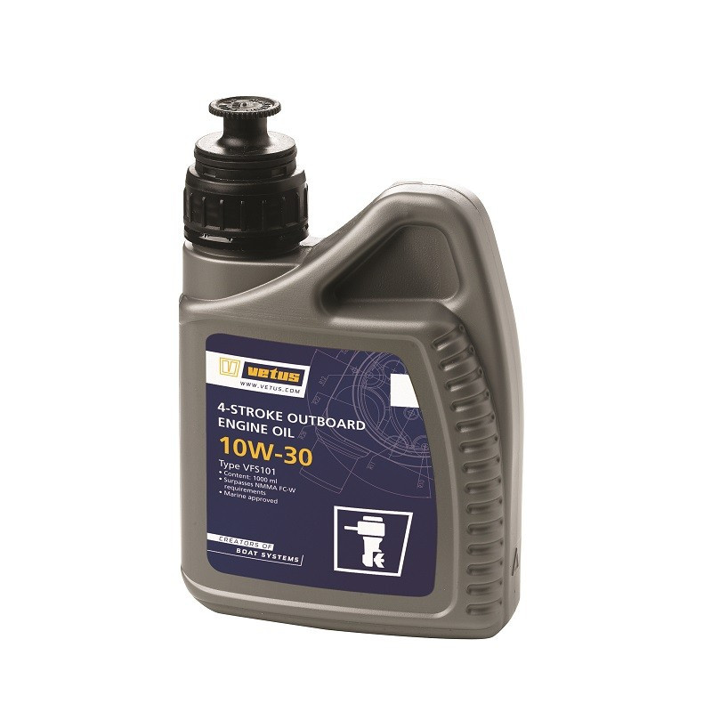 VETUS Four Stroke outboard engine oil, 10W-30