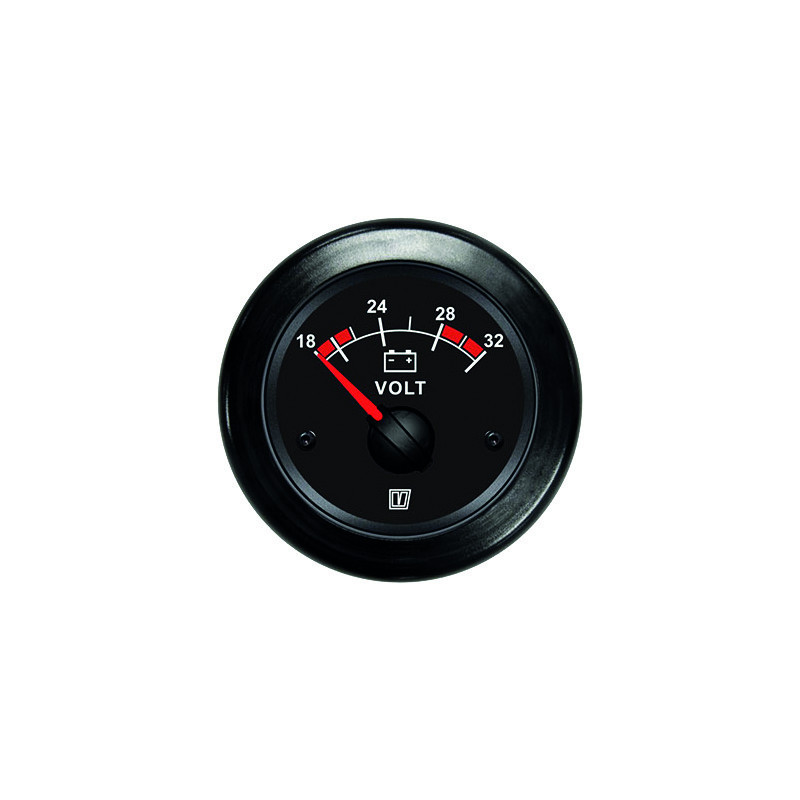 Voltmeter mätare 24 V