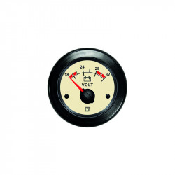 Voltmeter gauge 24 V