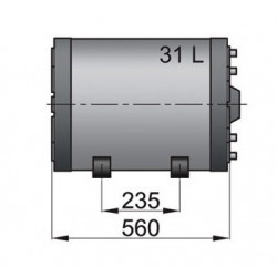 Double wall calorifiers type WHD