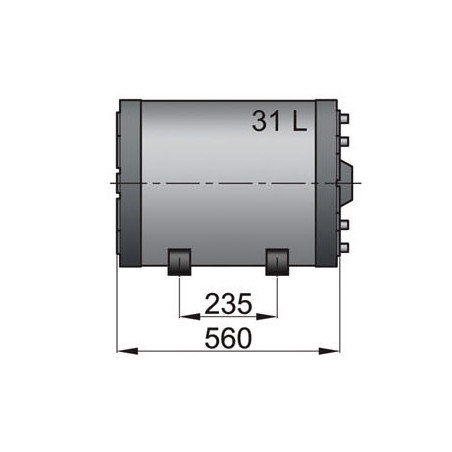 Double wall calorifiers type WHD