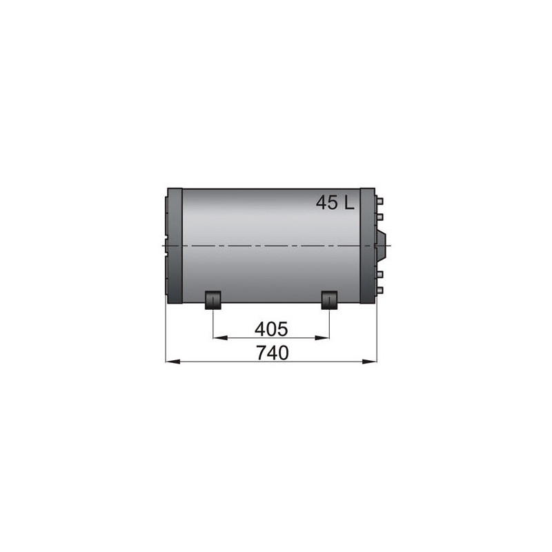 Double wall calorifiers type WHD