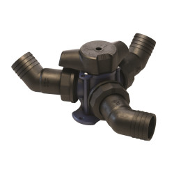 Plastic 3-way valve