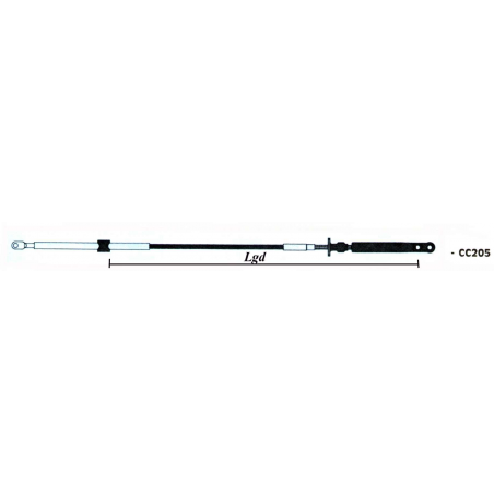 Seastar styrkabel CC179 till Mercury / Mariner - 2