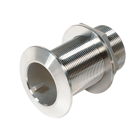 Stainless steel thru-hull fitting, G1½" AISI 316, chamfered - 1