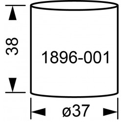 Glas til minelampe 170mm - 1