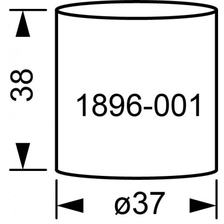 Glas til minelampe 170mm - 1