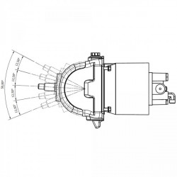 Ratpumpe 27cm3 m/tilt GM2-MRA01-T - 1