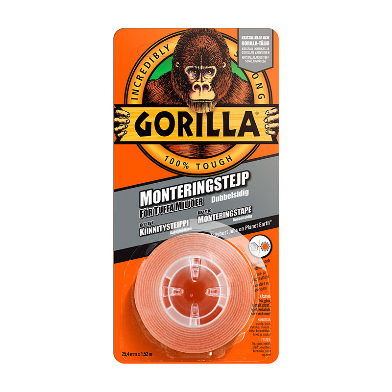 Gorilla Monteringstape - 1