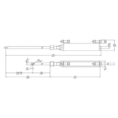 Cylinder bal.stern pow MC150BE - 2