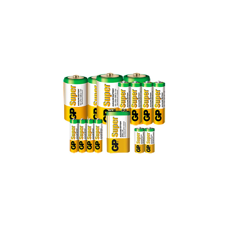 GP Ultra Alkaline batterier - 1