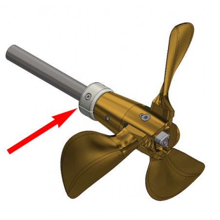 zinkringsats 3-bl axel 15-16,5" GORI - 1