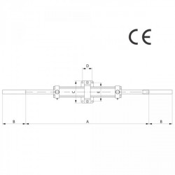 Hydraulik Cylinder CE180 - 1