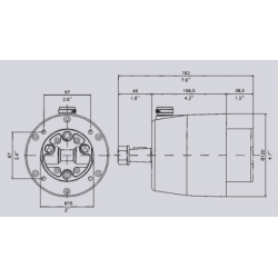 MaviMare GF150ET hydraulisk stern drive - 1