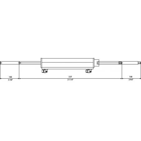 Hydrauliskt styrsystem GF300BET för akter från MaviMare - 2