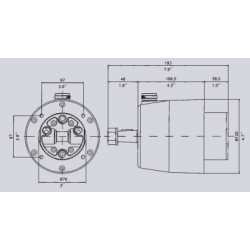 MaviMare hydraulisk styrning av akterdrev GF300BET - 1