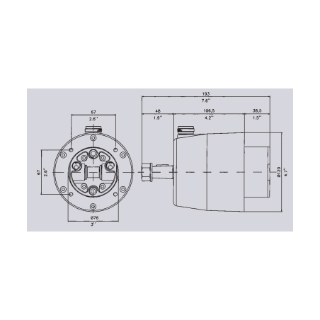 Hydrauliskt styrsystem GF300BET för akter från MaviMare - 3