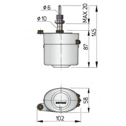 Vetus torkaruppsättning ORW - 1