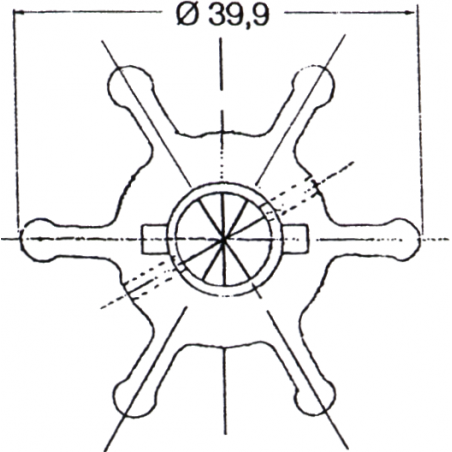 Impeller-500131 X - 1