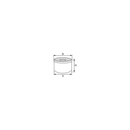 Oliefilter Volvo diesel 834337 - 2