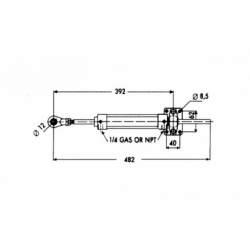 Hydraulcylinder CE50 - 1