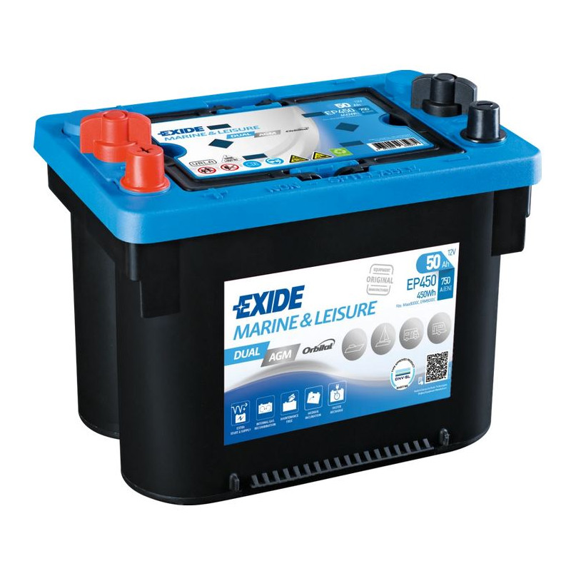 Exide batteri DUAL AGM - 1