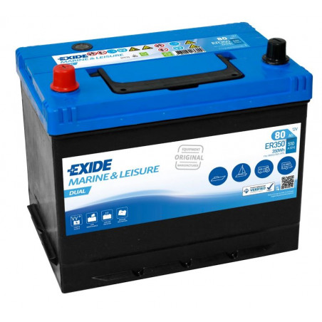 Exide batteri DUAL Blysyra - 1